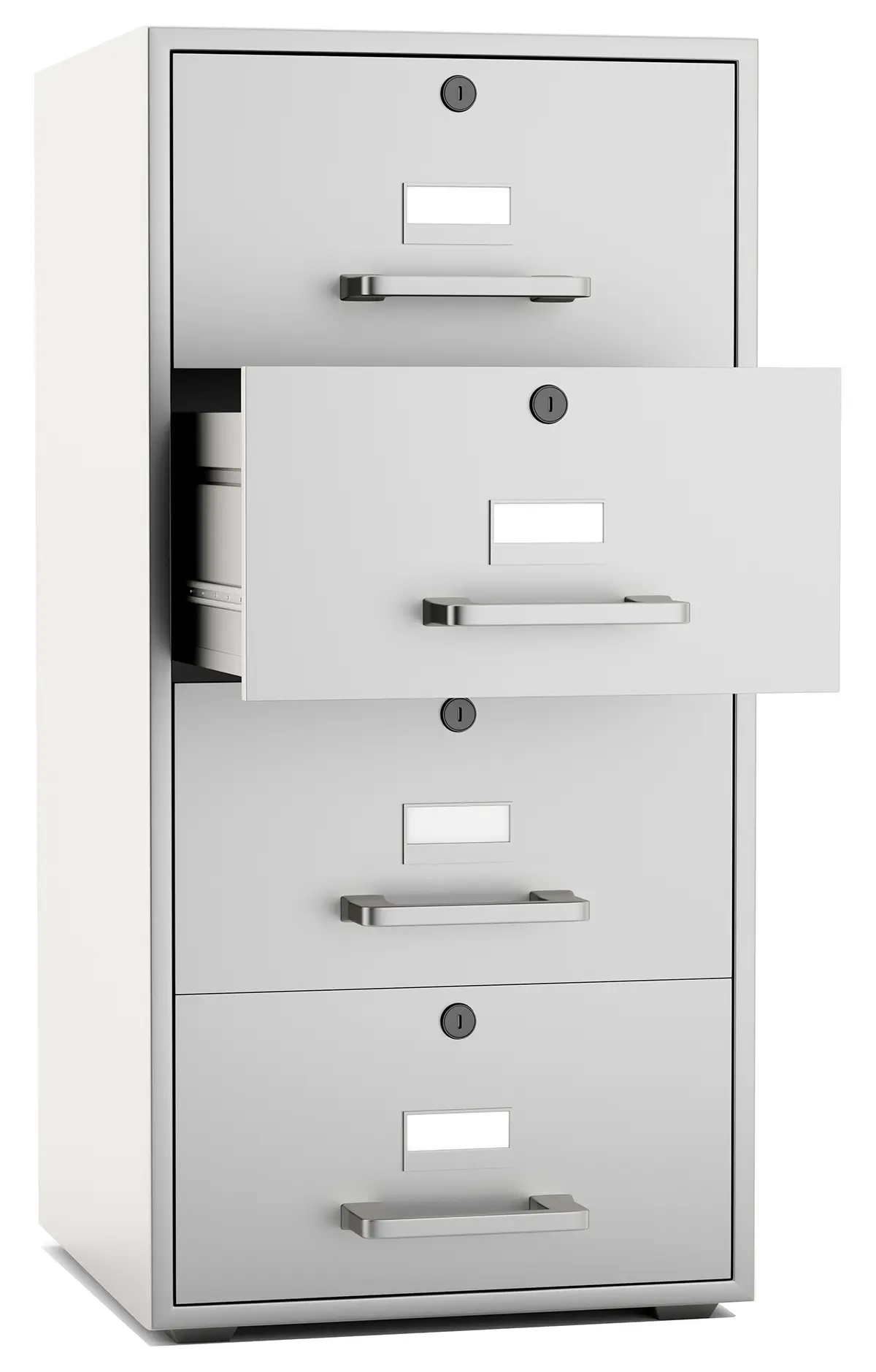 Archivero metálico gris